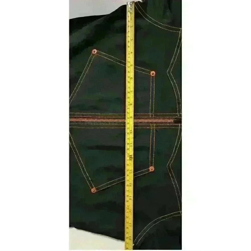 Jean Paul Gaultier Military Midi Zip Up Dress Luxury Designer Jacket Dress - Picture 5 of 8